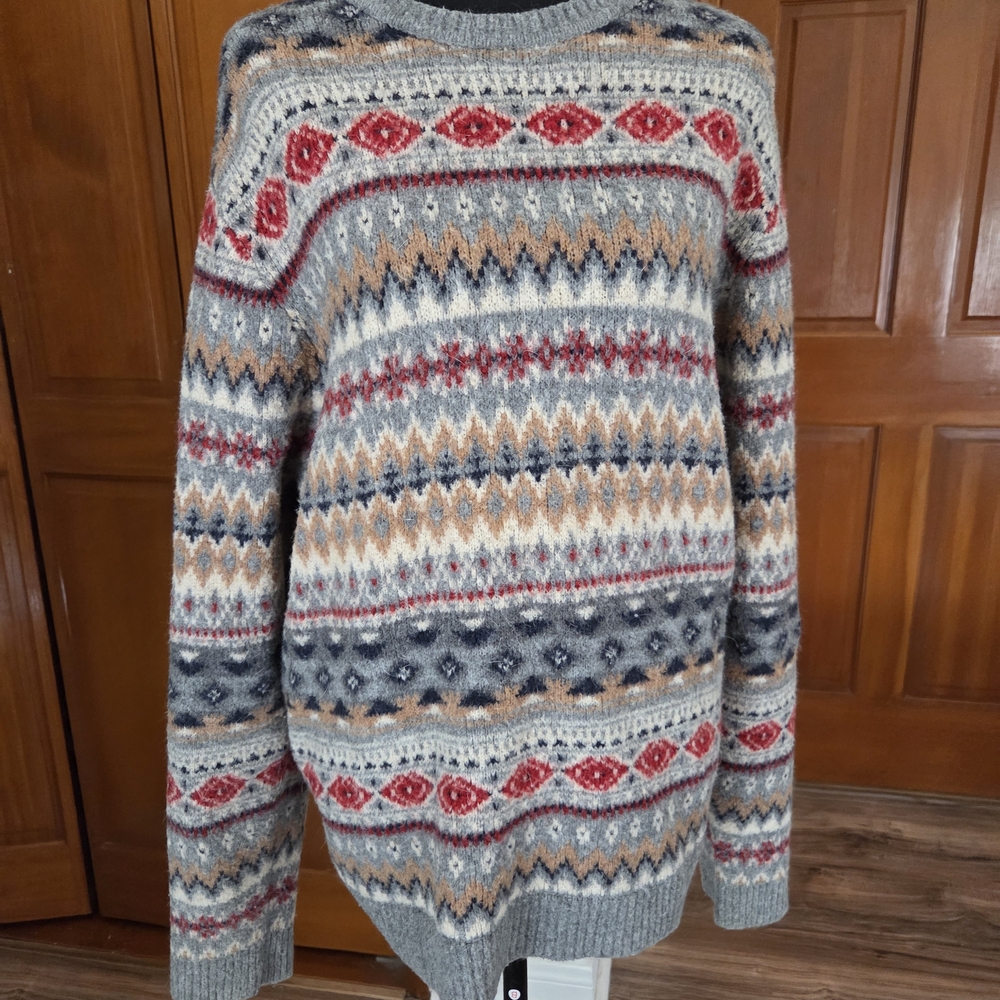 Lucky Brand Oversized Boyfriend Sweater